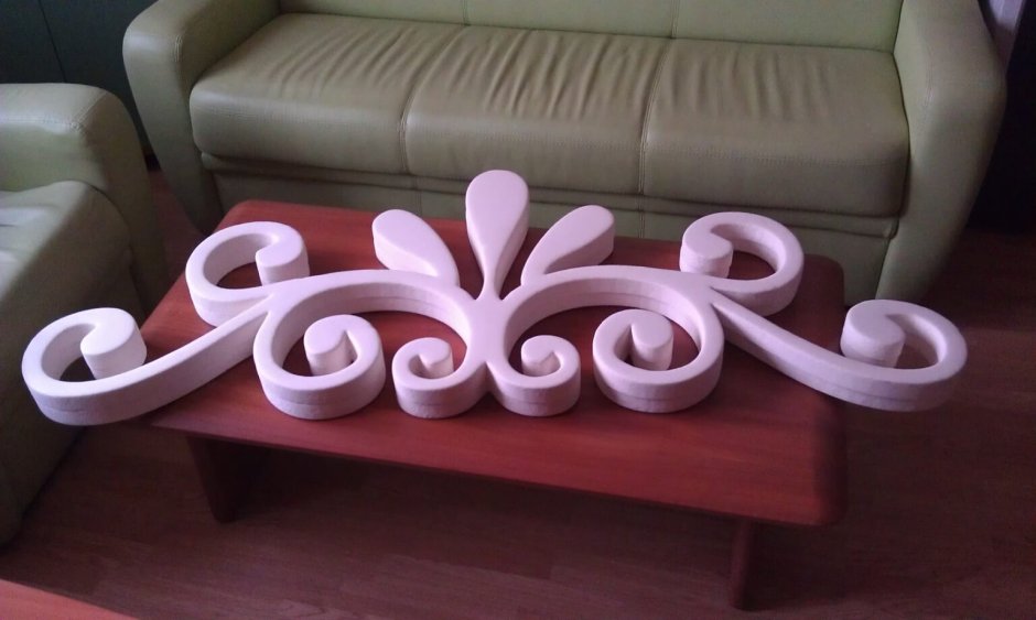 Фигурные изделия из пенопласта