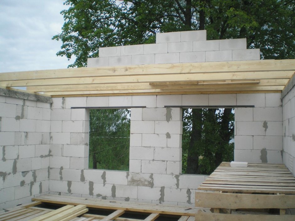 Перекрытия в блочном доме