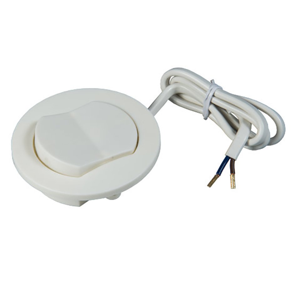 Выключатель накладной мебельный d66 мм