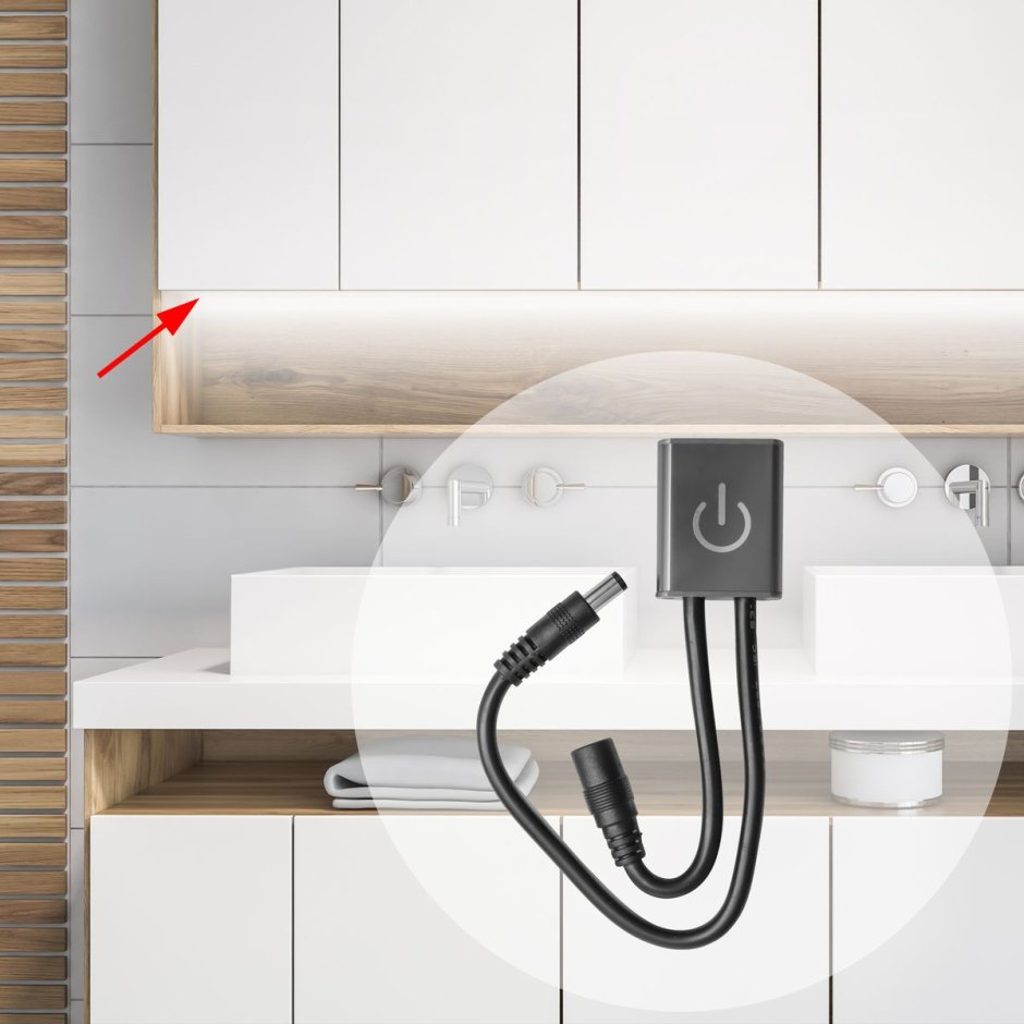 Выключатель Apeyron с ИК датчиком