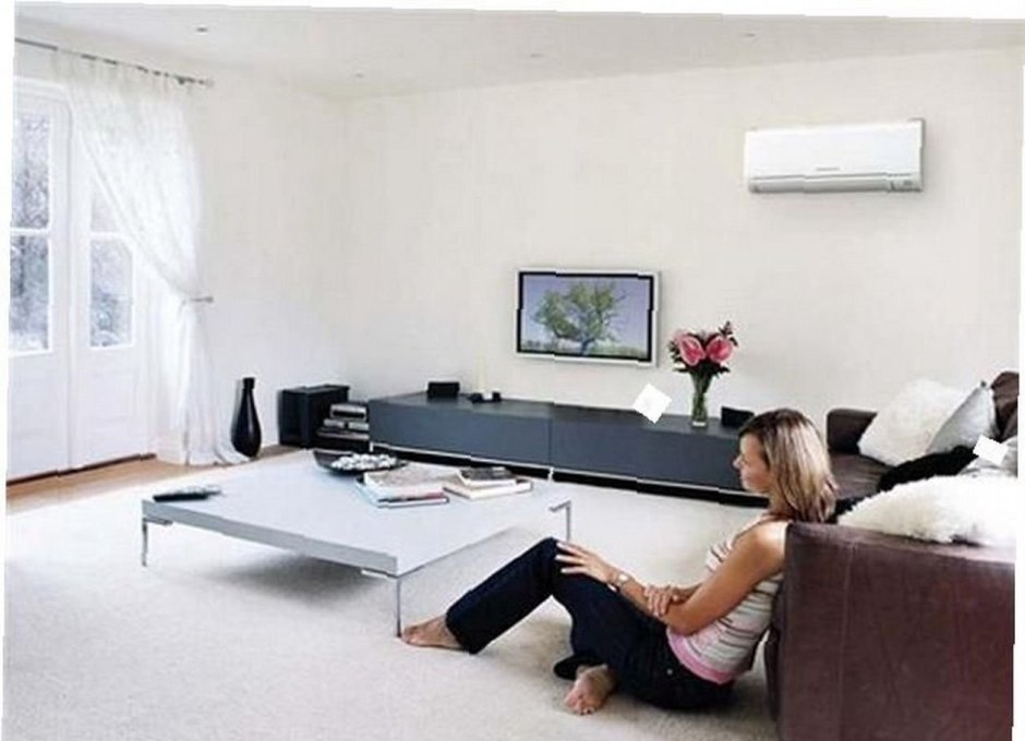 Кондиционер в интерьере