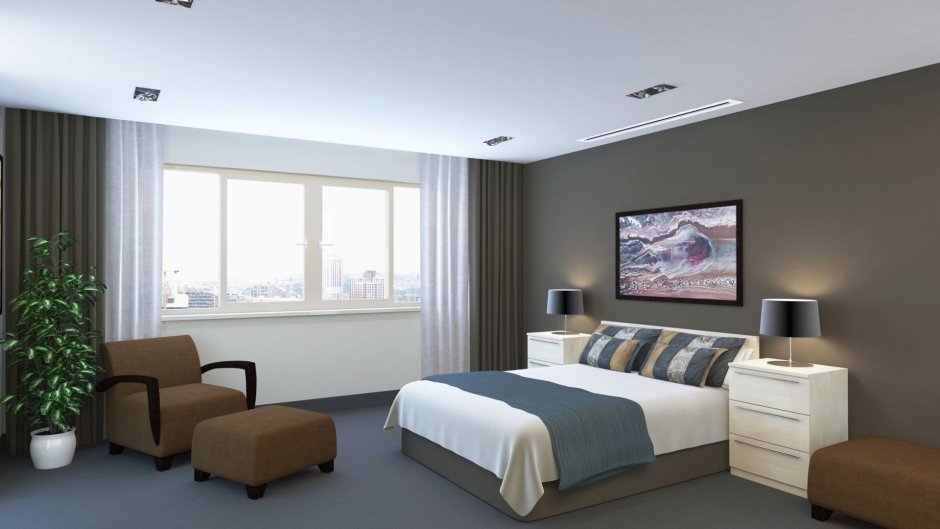 Кондиционер в спальне