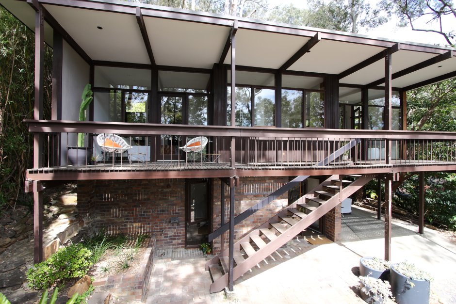 Терраса на сваях