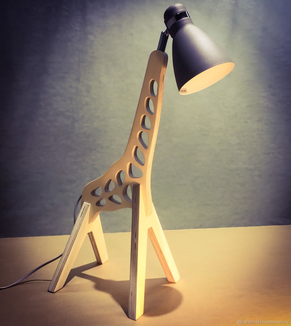Светильник из фанеры