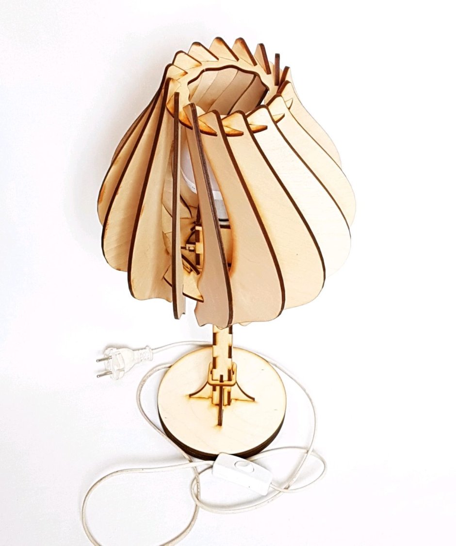 Светильник из фанеры