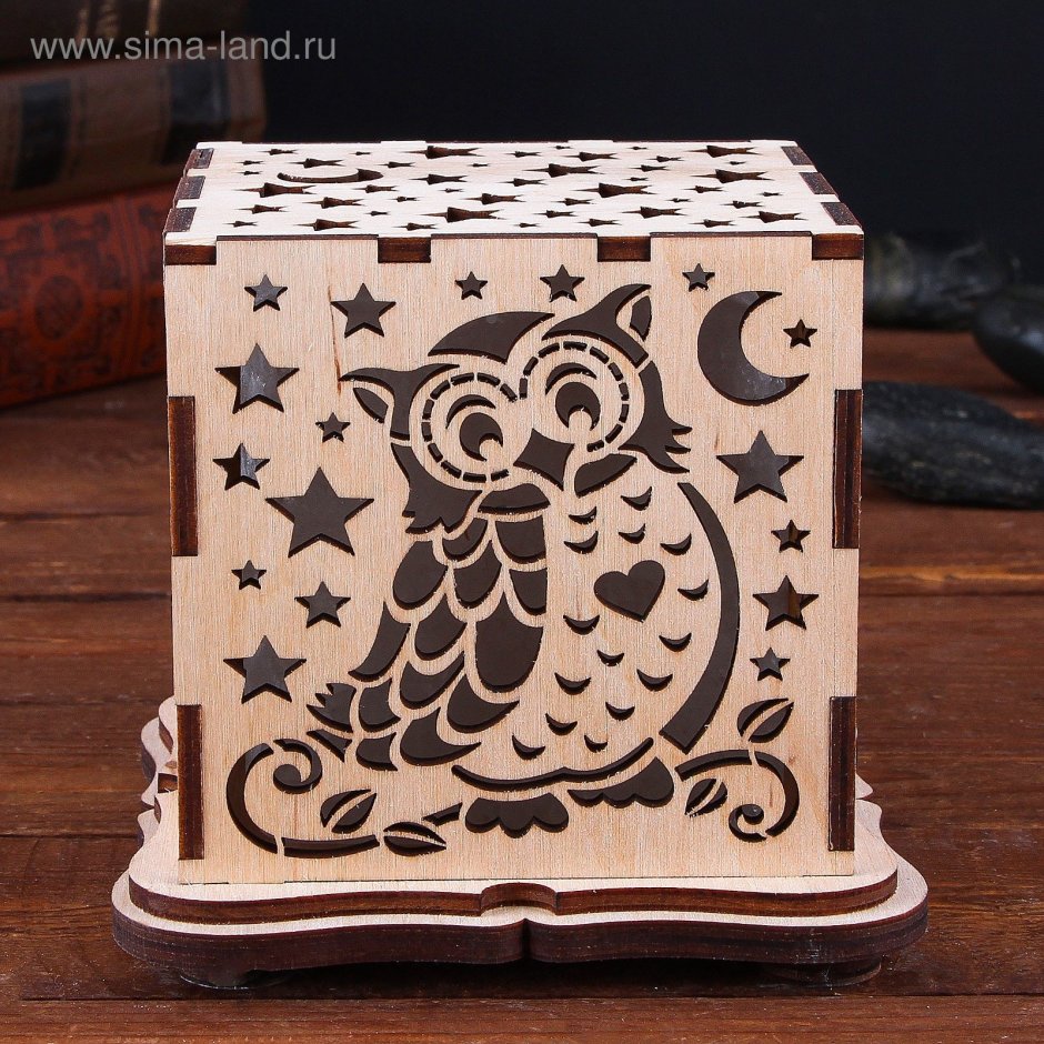 Светильник из фанеры