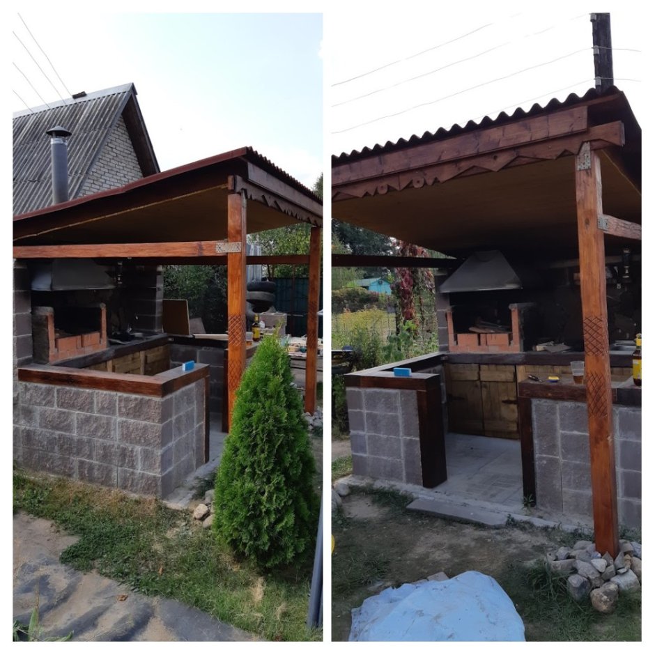 Мангальная зона 2.5 метра