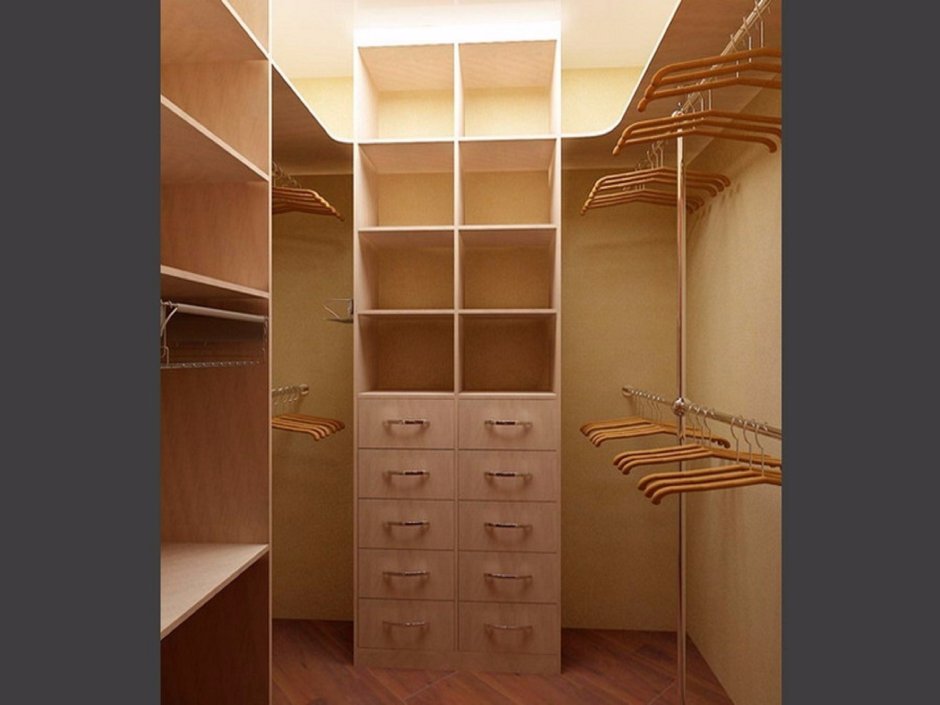 Гардеробные комнаты