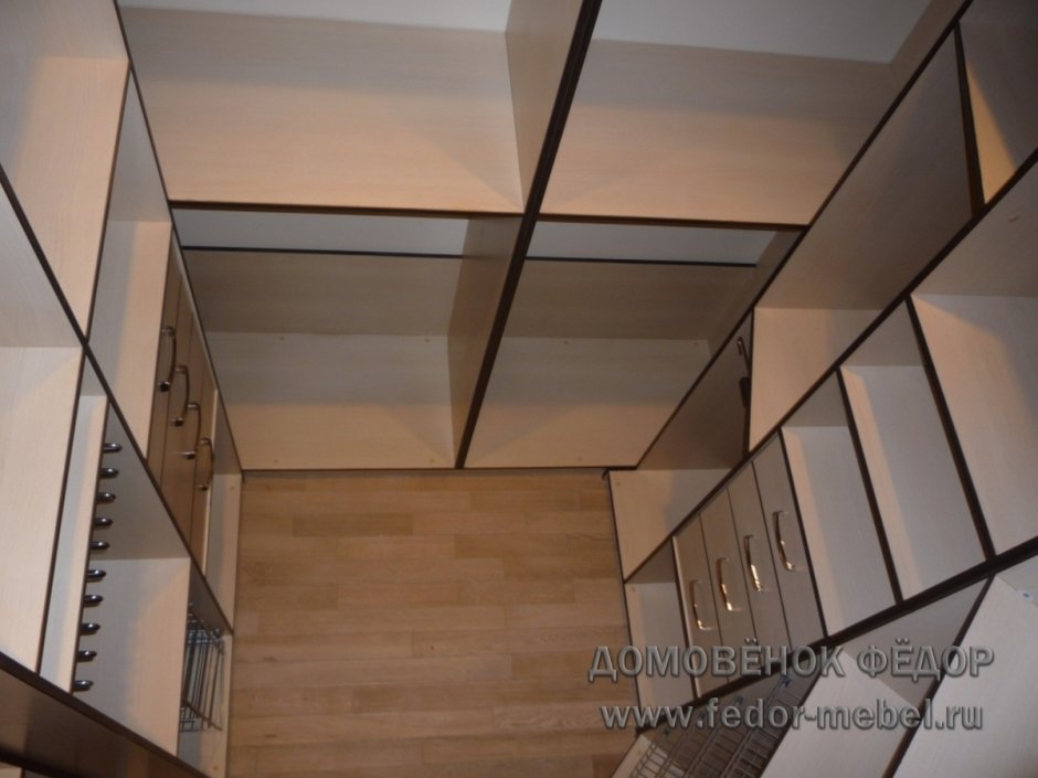 Гардеробная из кладовки