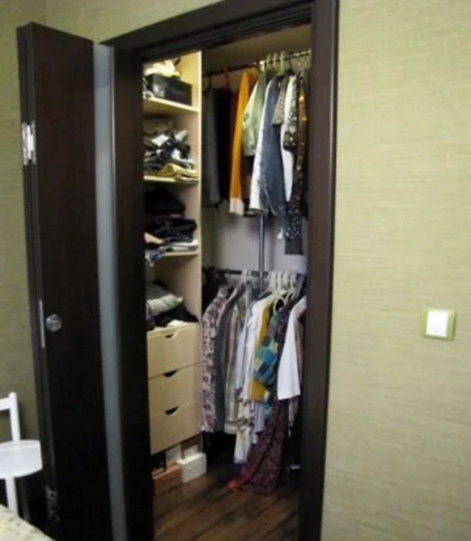 Гардеробная 2.5 кв.м икеа