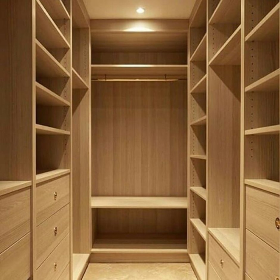 Маленькие гардеробные