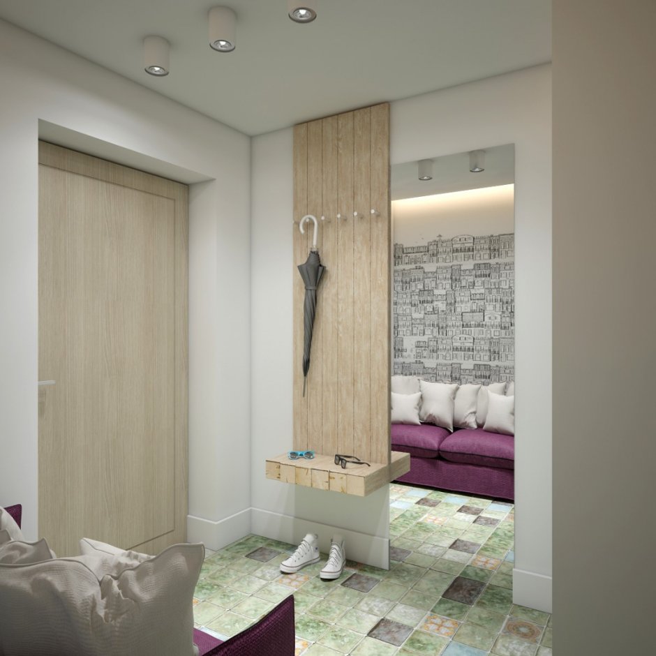 Прихожая в квартире студии