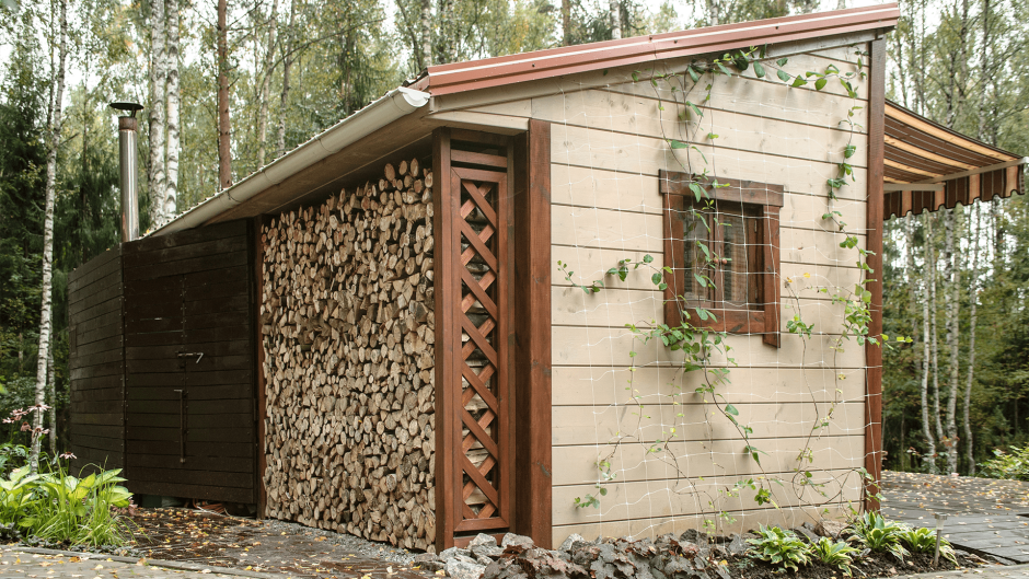 Чертёж сарая 3х4 односкатная