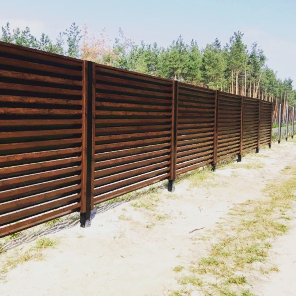 Забор жалюзи Модерн (Модерн плюс)