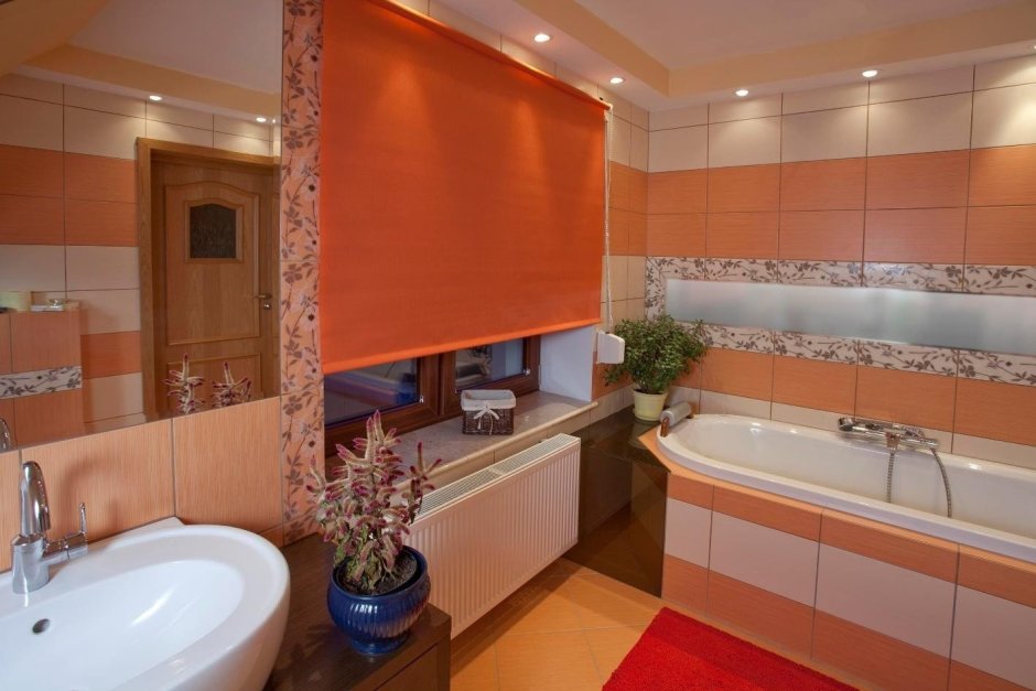 Рулонная штора для ванной