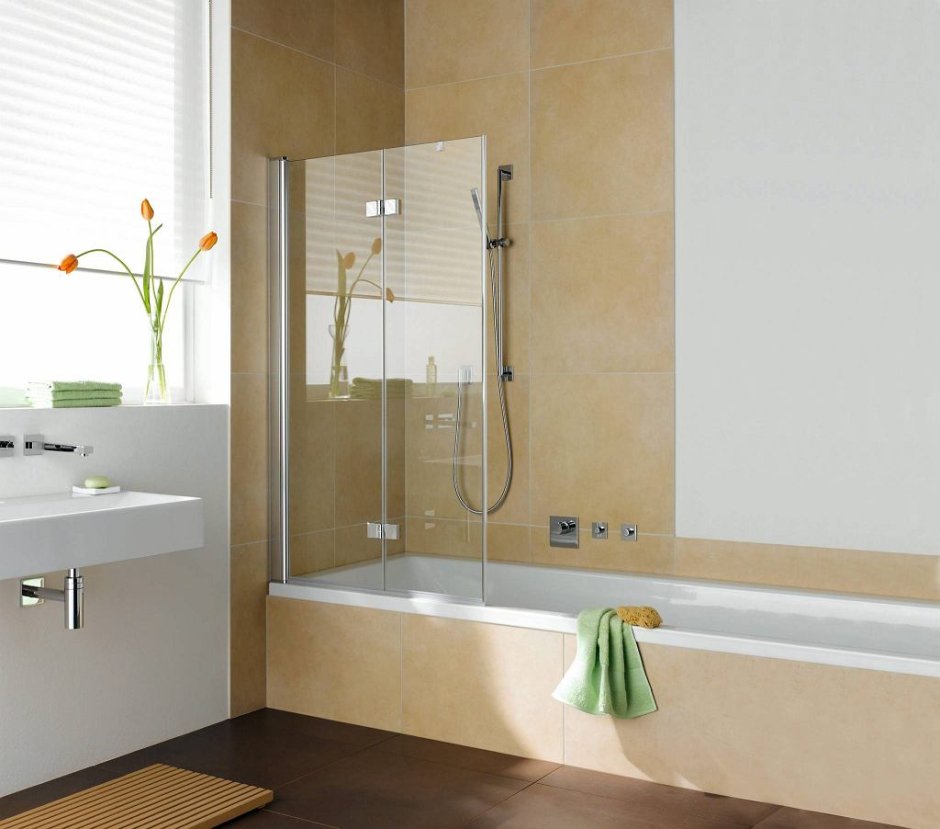 Душевая шторка складная Керми