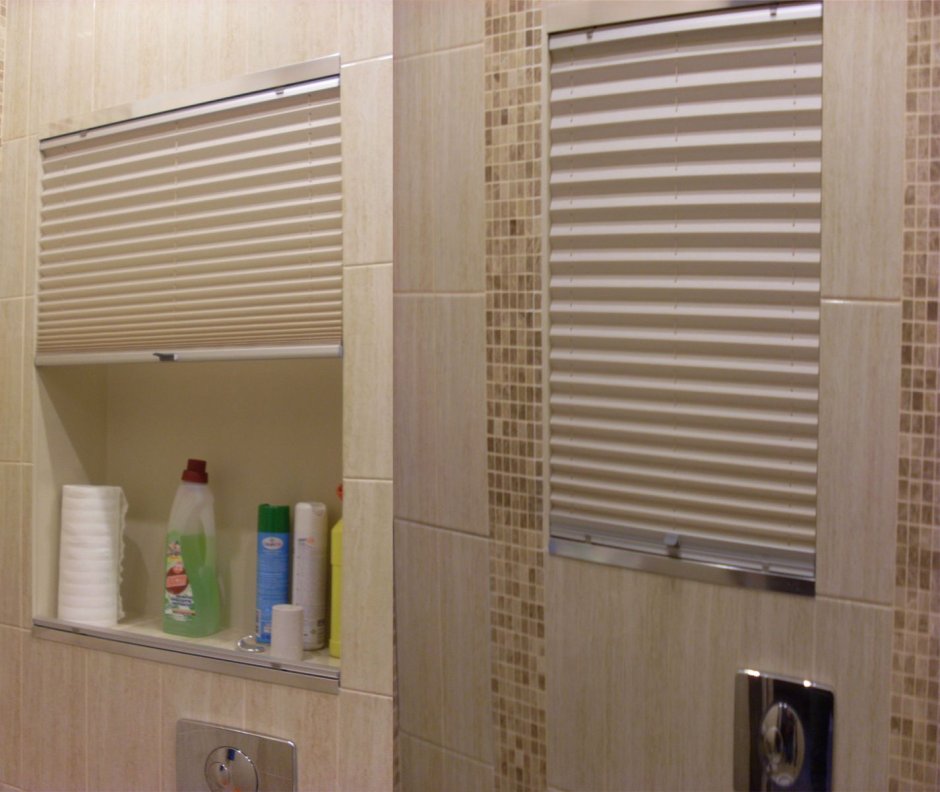 Дверь жалюзи в ванную