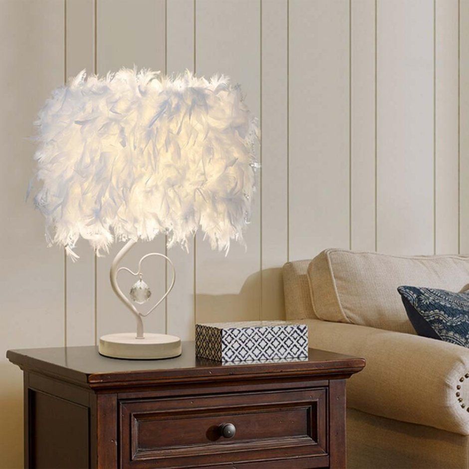 Настольная лампа Feather Lamp