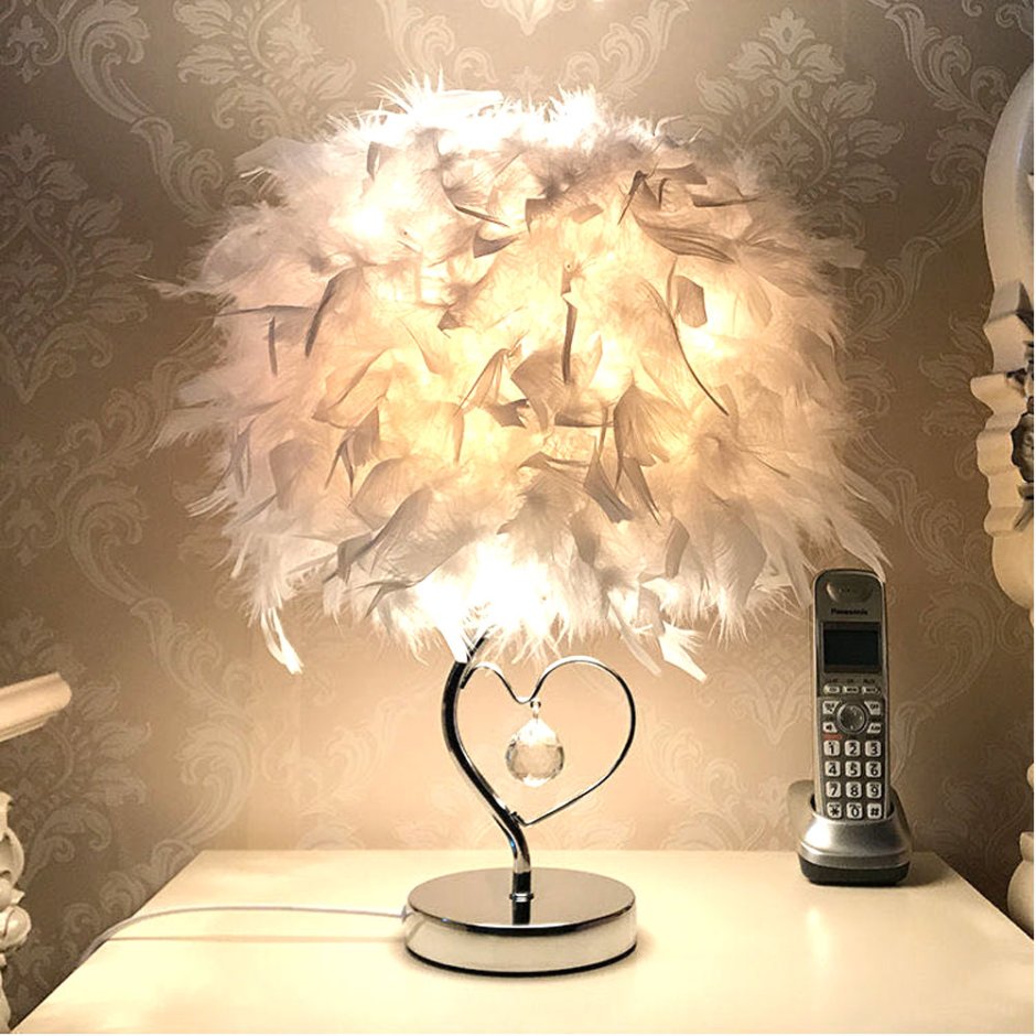 Feather Lamp