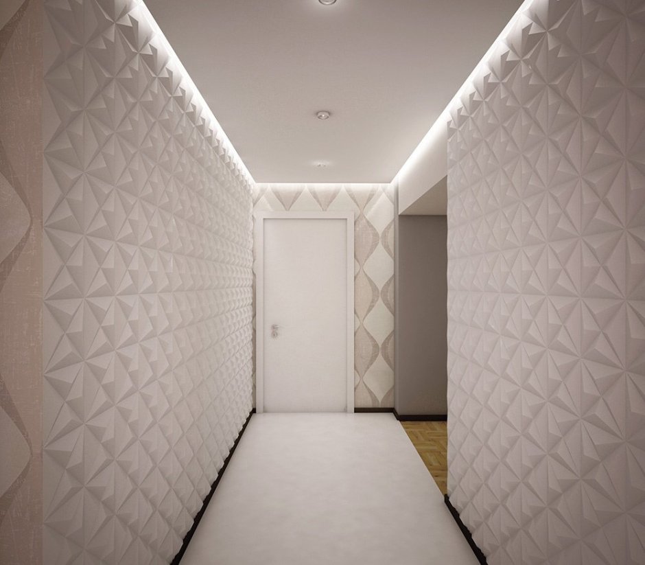Декоративные панели в коридор