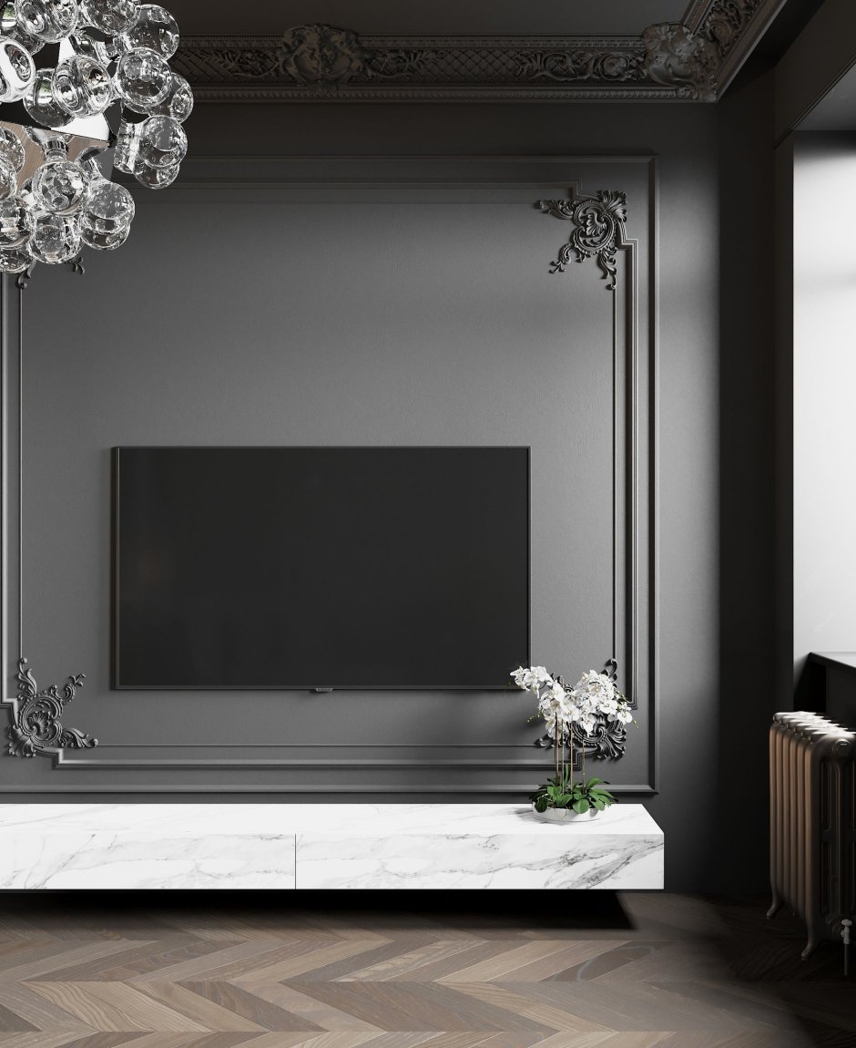 Молдинг под телевизор