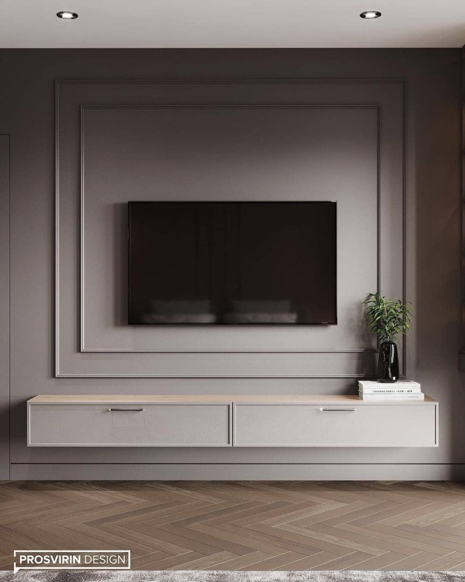 Молдинг под телевизор