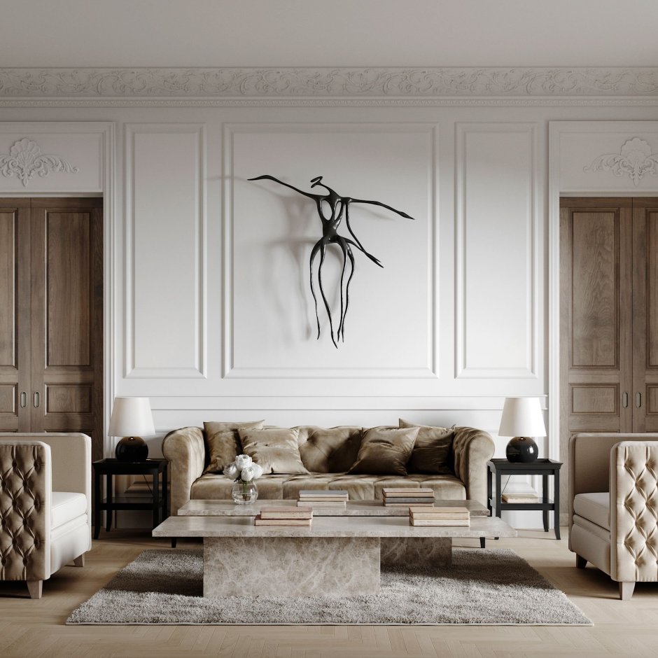 Молдинги в интерьере