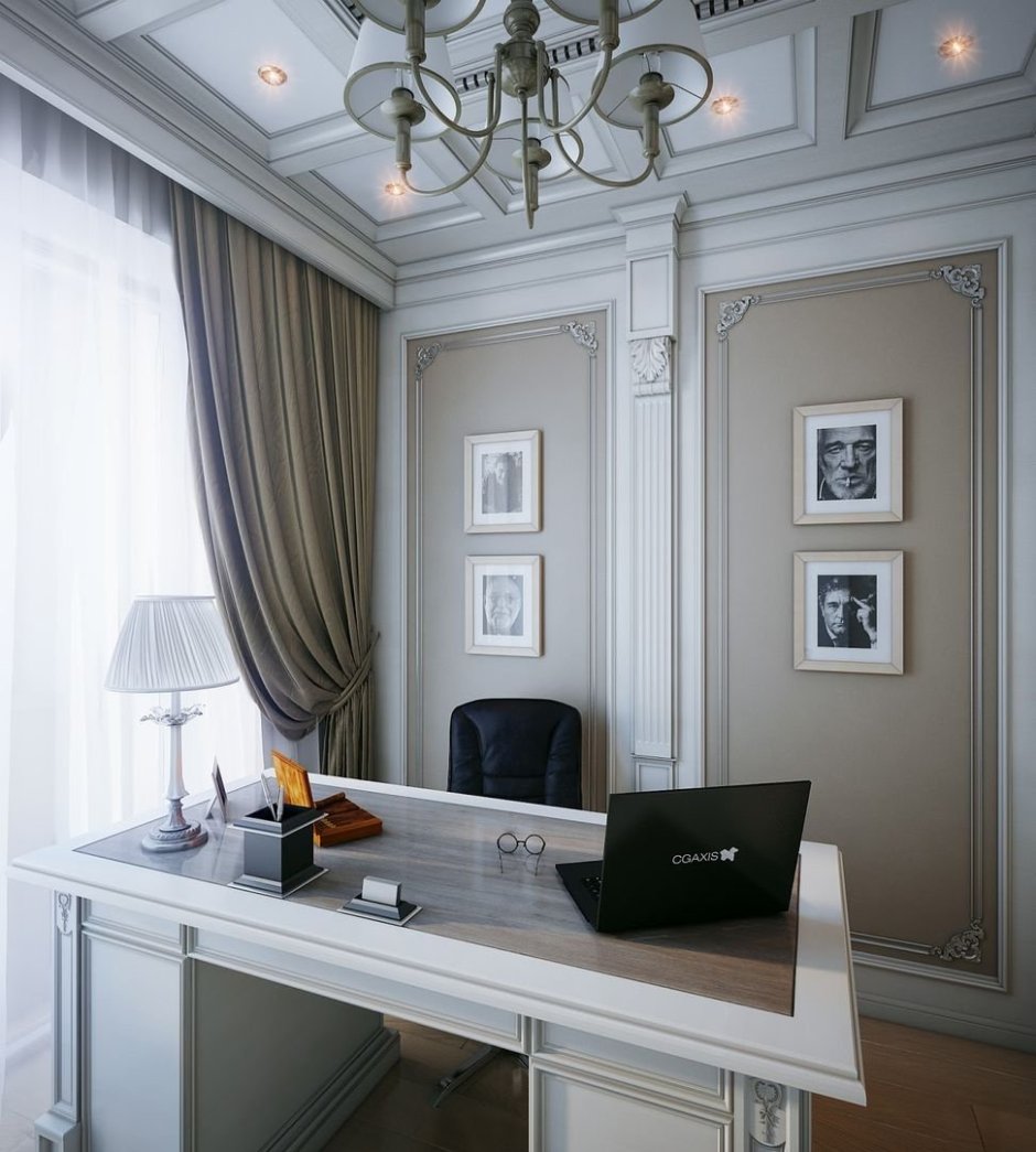 Кессонные потолки Неоклассика