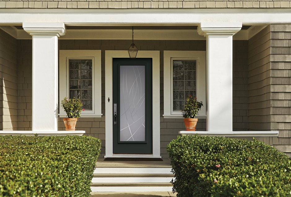 Входная группа одноэтажного дома