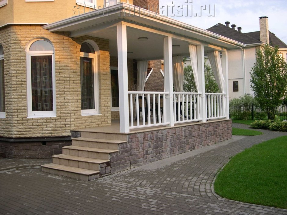 Входная группа в частный дом