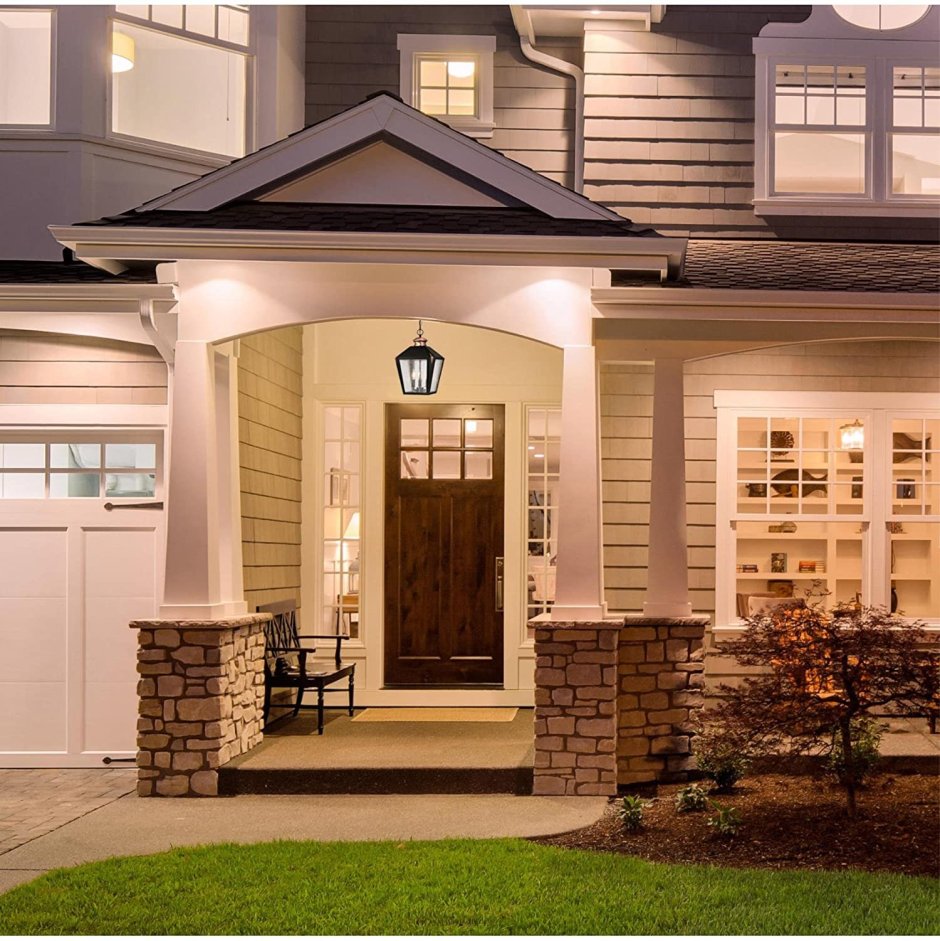 Крыльцо в финском стиле