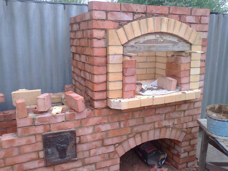 Как самостоятельно построить печь для летней кухни