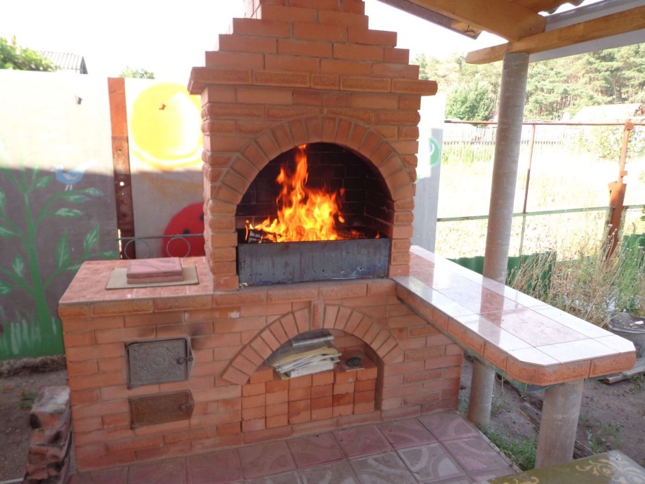 Летняя печь