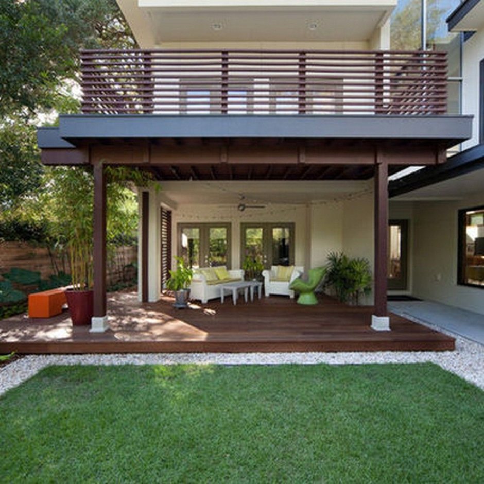 Терраса в частном доме