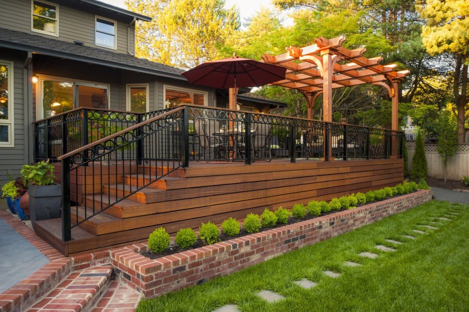 Патио пергола крыльцо