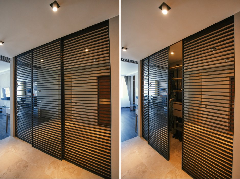 Перегородка для гардеробной