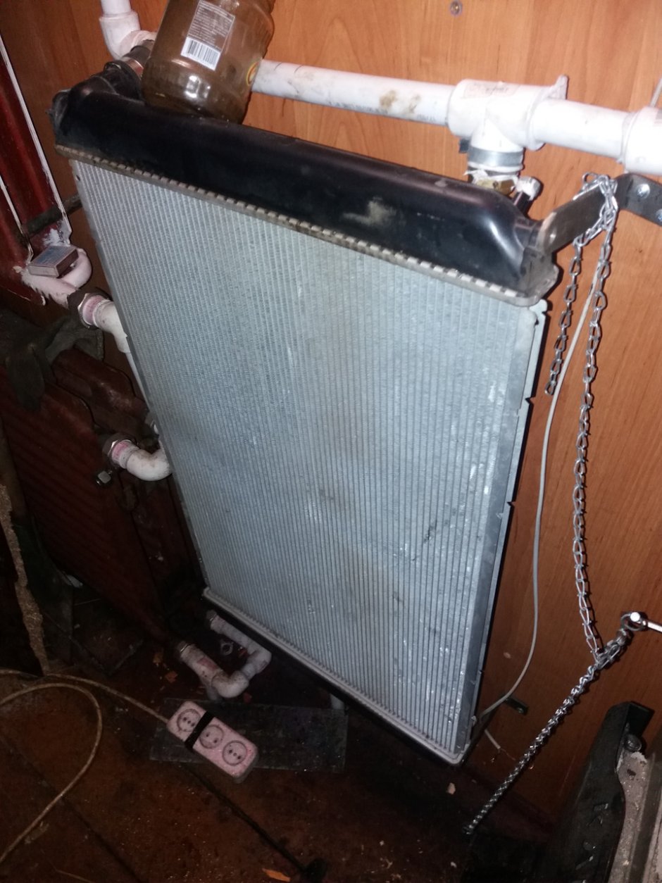 Печь в гараж с принудительной конвекцией