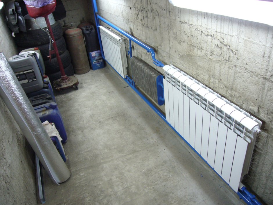 Радиаторы отопления для гаража