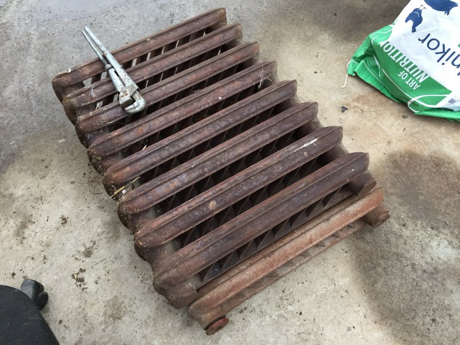 Радиатор из профильной трубы 40/20 для отопления