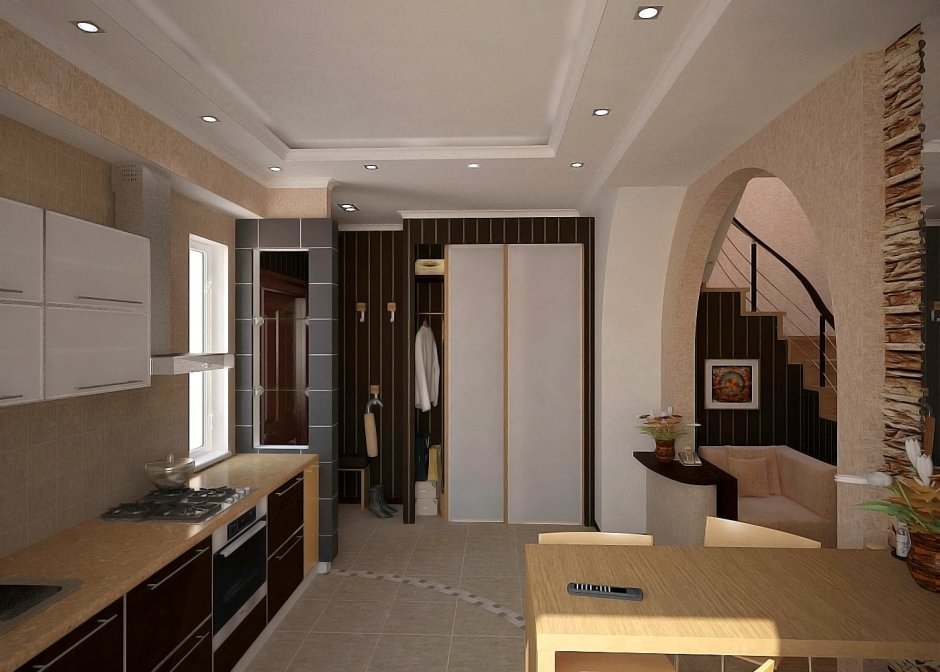 Кухня прихожая планировка квартир