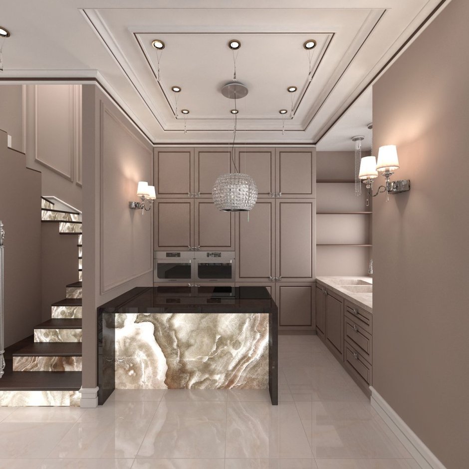 Интерьер таунхауса в современном стиле