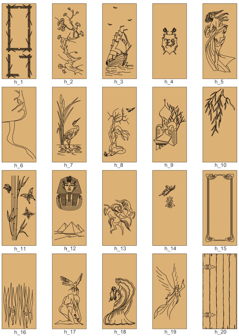 Шкаф с витражными стеклами