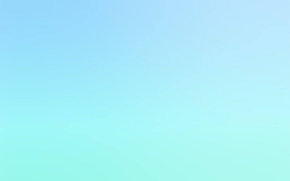 Нежно голубой градиент