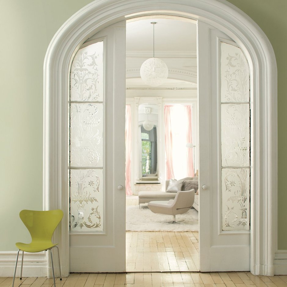 Межкомнатная арочная дверь