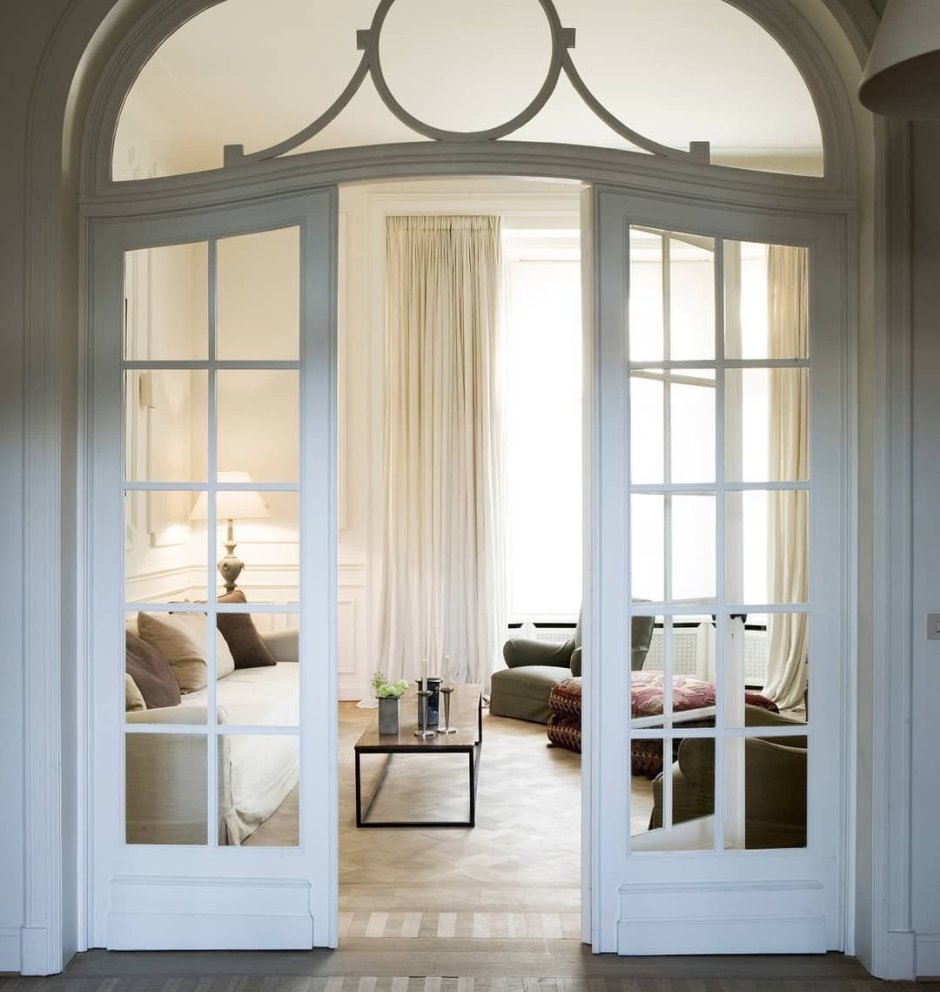 Двойные раздвижные двери межкомнатные