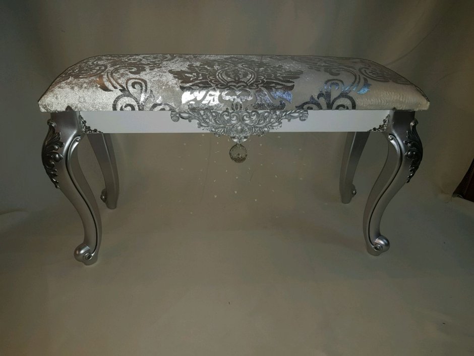 Кресло белое Барокко