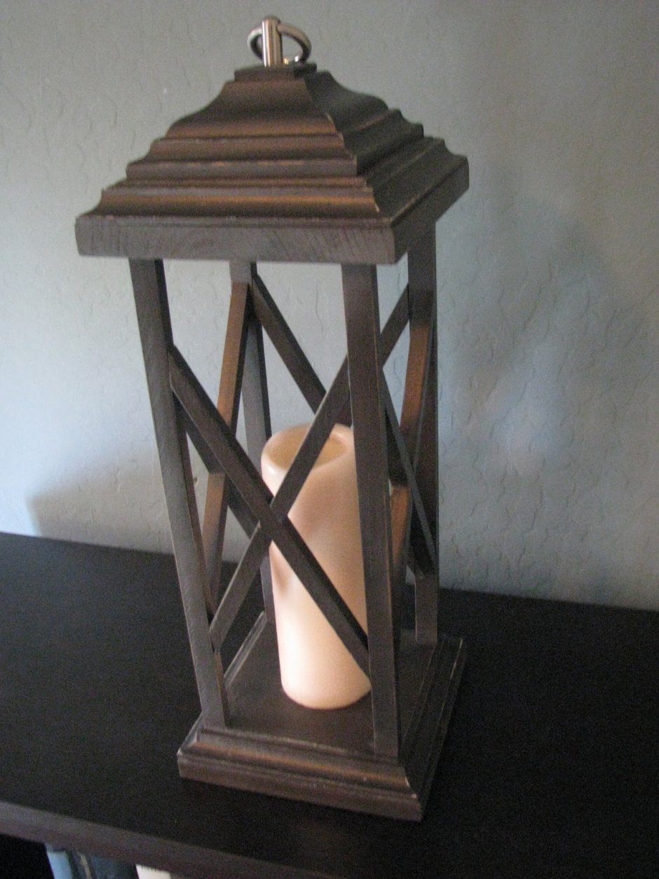 Плетеный подсвечник