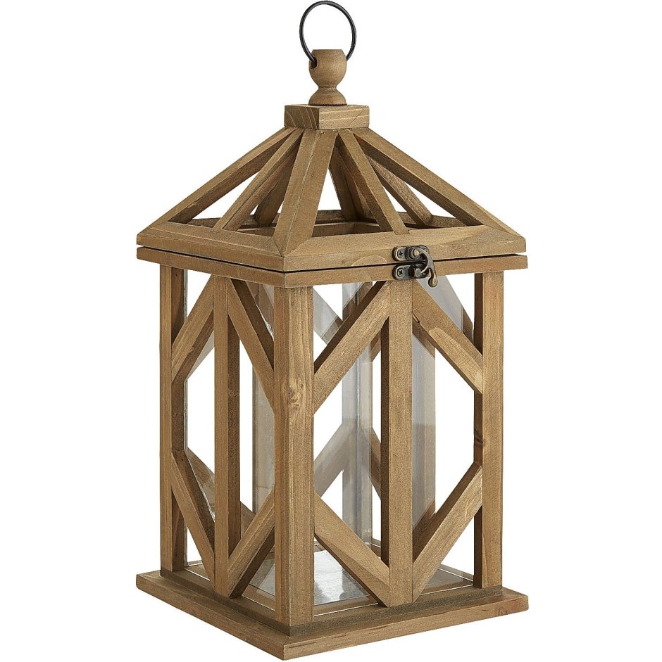 Фонарик из дерева