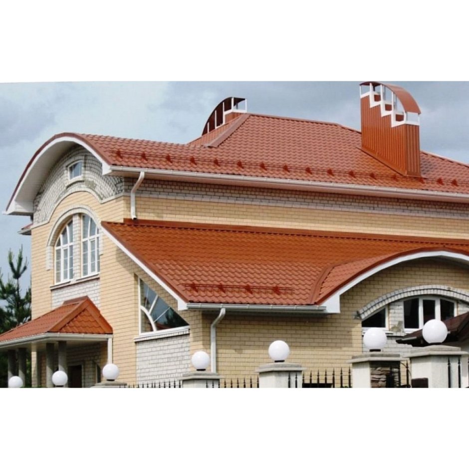 Металлочерепица Агнета медь