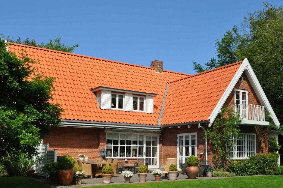 Терракотовая крыша